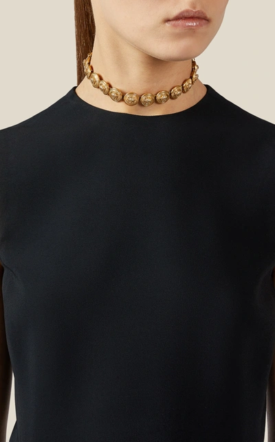 Shop Versace Gold-tone Choker