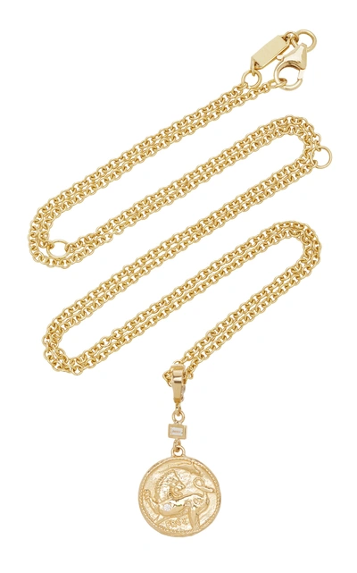 Shop Azlee Women's Animal Kingdom 18k Gold And Diamond Necklace