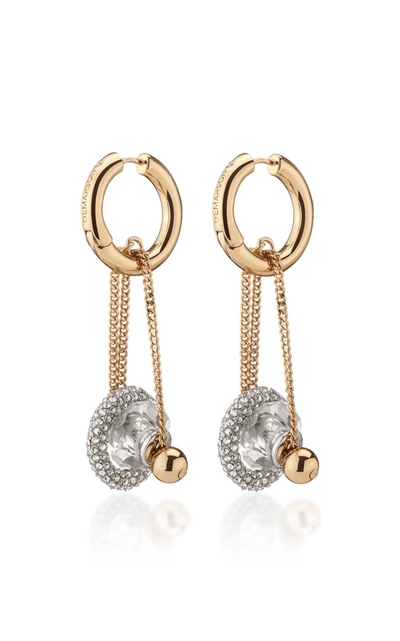 Shop Demarson Women's Apollo Crystal-embellished 12k Gold-plated Earrings