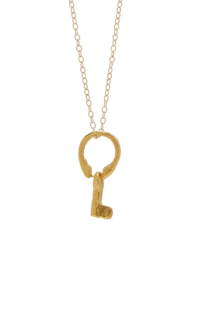 Shop Alighieri Women's The Key Of Vulnerability 24k Gold-plated Necklace