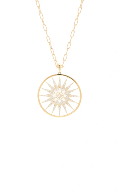 Shop Ashley Mccormick Women's Florence 18k Gold And Diamond Necklace