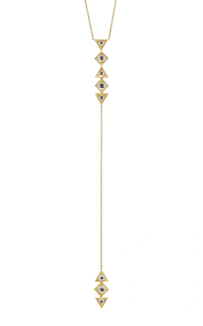 Shop Amrapali Women's Vintage Gold And Diamond Necklace