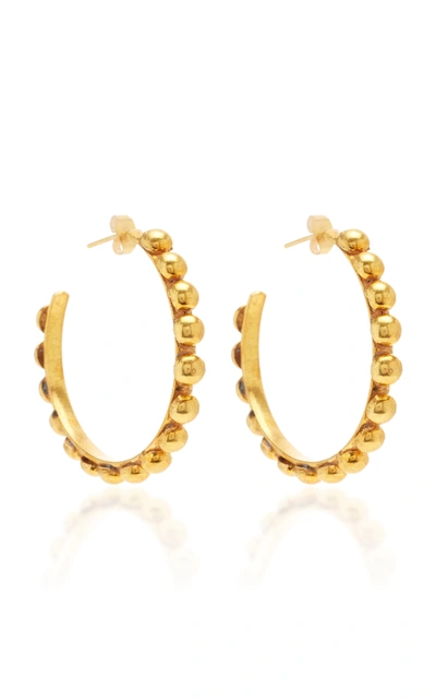 Shop Sylvia Toledano Tribal Gold-plated Hoop Earrings