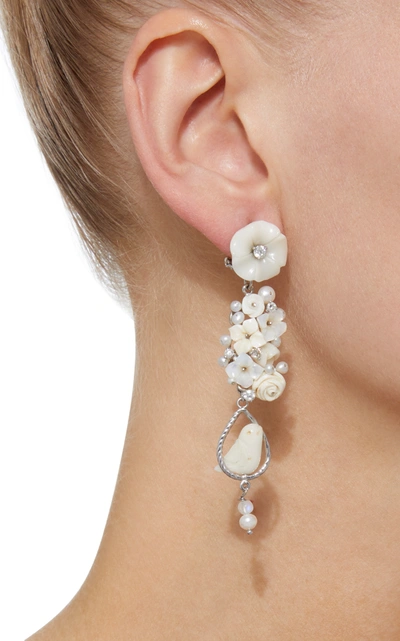 Shop Of Rare Origin Women's Nester 18k Gold And Multi-stone Earrings