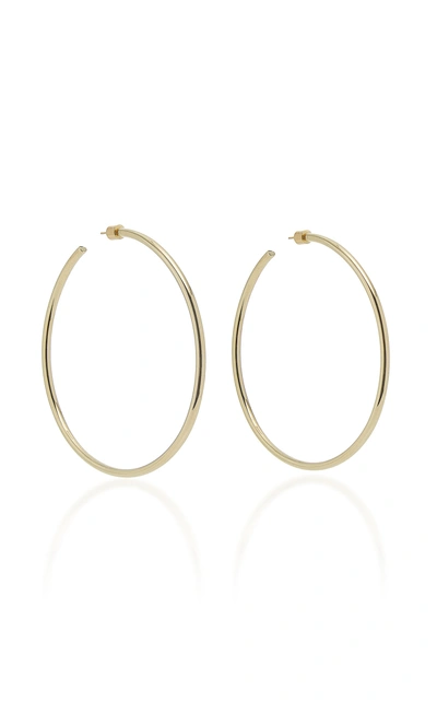 Shop Jennifer Fisher Women's Classic 14k Gold-plated Hoop Earrings