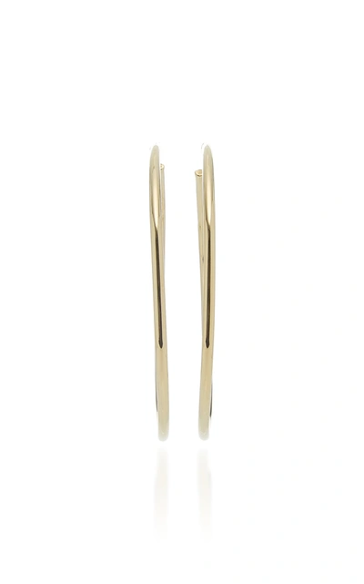 Shop Jennifer Fisher Women's Classic 14k Gold-plated Hoop Earrings