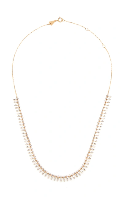 Shop Adina Reyter Women's Half Riviera 14k Yellow Gold Diamond Necklace
