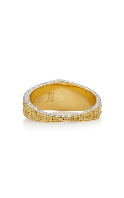 Shop Ralph Masri Women's 18k Yellow Gold; Diamond; And Yellow Sapphire Ring