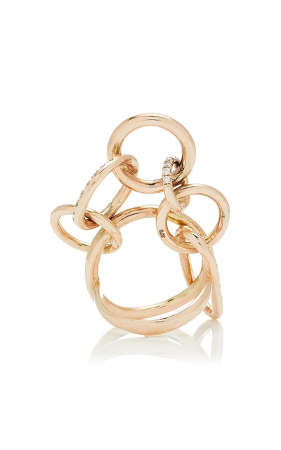 Shop Gaelle Khouri 18k Yellow Gold Qualia Ring