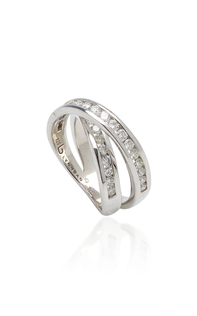 Shop Lynn Ban Women's Infinity Sterling Silver And Diamond Ring