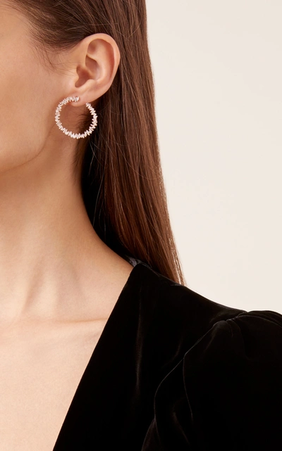 Suzanne Kalan Spiral 18k Yellow-gold Hoop Earrings In Gold