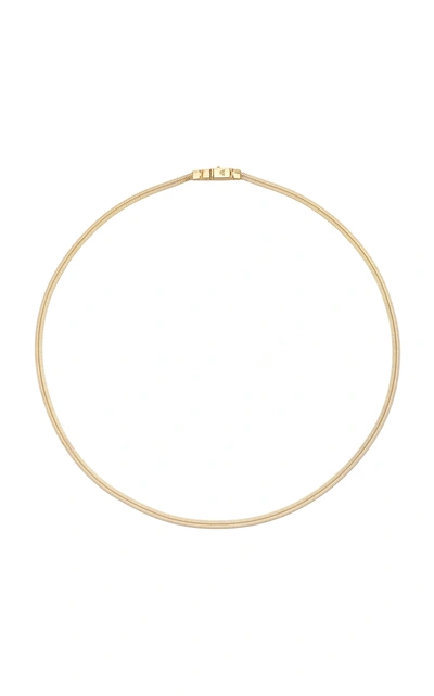 Shop Tom Wood Women's Herringbone 9k Gold-plate Chain Necklace