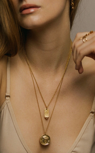 Shop Pamela Card Women's Syracuse 24k Gold-plated Necklace