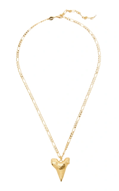 Shop Anni Lu Women's Protect Me 18k Gold-plated Pendant Necklace