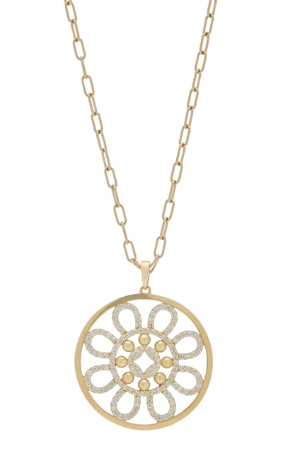 Shop Ashley Mccormick Women's 18k Gold And Diamond Necklace