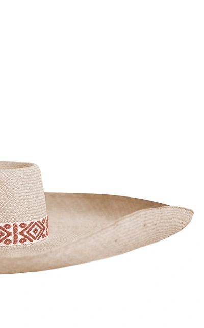 Shop Johanna Ortiz Women's La Capitana Sun Hat In Neutral