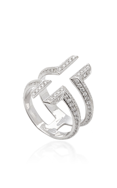 Shop Ralph Masri Women's 18k White Gold Diamond Ring