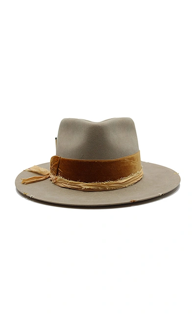 Shop Nick Fouquet No. 41 Embellished Felt Hat In Neutral