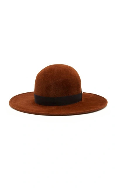 Shop Gigi Burris Women's Exclusive Kyleigh Felt Hat In Brown