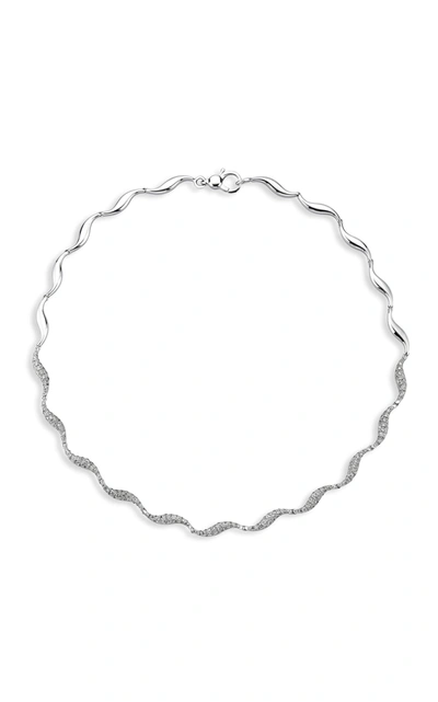 Shop Gilan Women's Cintemani 18k White Gold Diamond Necklace