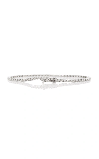 Shop As29 18k White Gold Diamond Bracelet