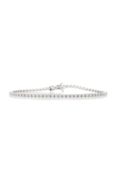 Shop As29 18k White Gold Diamond Bracelet