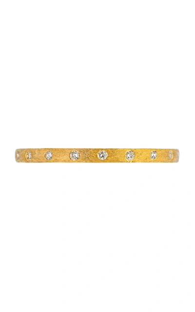 Shop Sethi Couture Women's The Dunes 18k Yellow-gold And Diamond Ring
