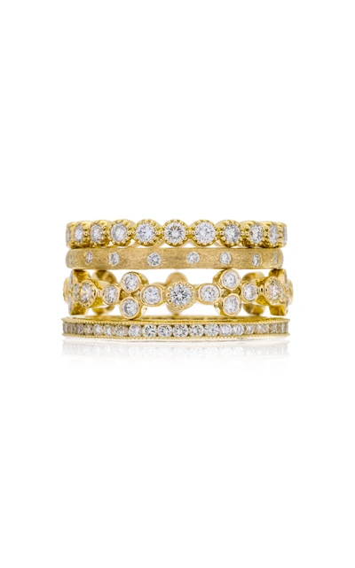 Shop Sethi Couture Women's The Dunes 18k Yellow-gold And Diamond Ring