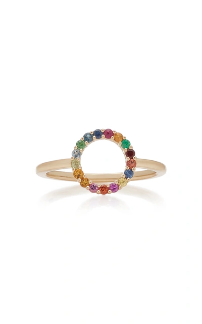 Shop With Love Darling Women's Partnership 14k Gold Multi-stone Ring