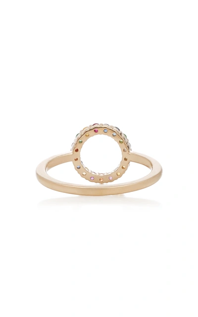Shop With Love Darling Women's Partnership 14k Gold Multi-stone Ring