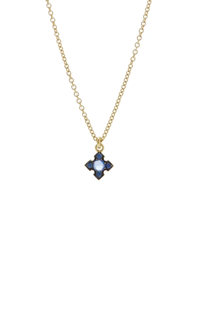 Shop Ila Women's Igafe Blue Sapphire Necklace