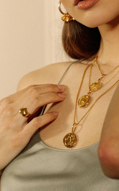 Shop Pamela Card Women's Doni Madonna 24k Gold-plated Ring