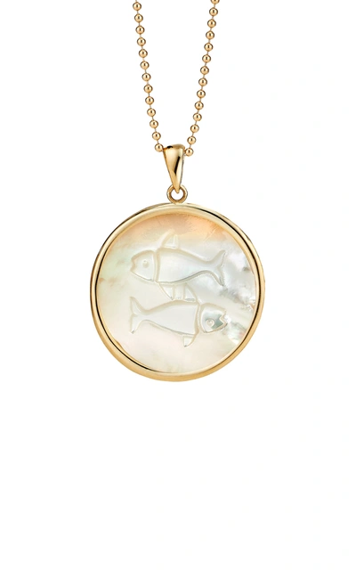 Shop Ashley Mccormick Women's Pisces 18k Gold Necklace