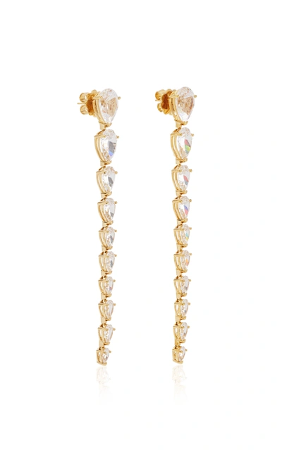 Shop Anabela Chan Diamond Nova Earrings In White