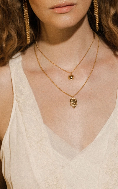 Shop Pamela Card Royal Prowess 24k Gold-plated Necklace