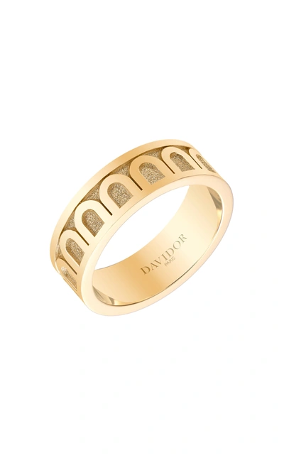 Shop Davidor Women's L'arc 18k Yellow Gold Ring