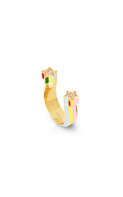 Aisha Baker Shooting Star Ring In Multi