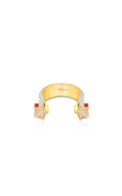 Shop Aisha Baker Shooting Star Ring In Multi