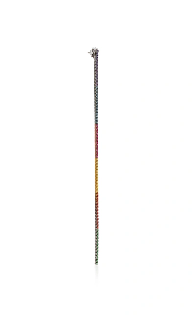 Claudia Oddi Rainbow Xl Mono-earring In Multi