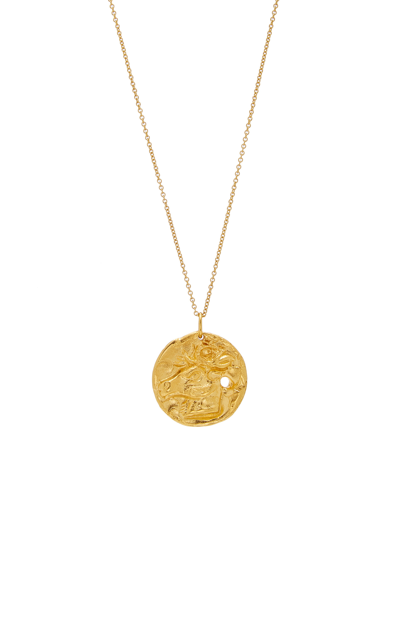 Shop Alighieri Women's The Gentle Totem Necklace In Gold