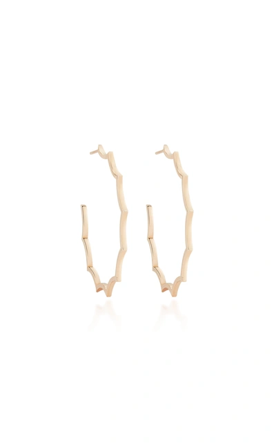 Shop Walters Faith Clive 18k Rose Gold Earrings In Pink