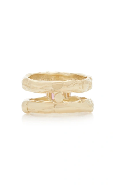 Shop Fie Isolde Odette Ring In Gold