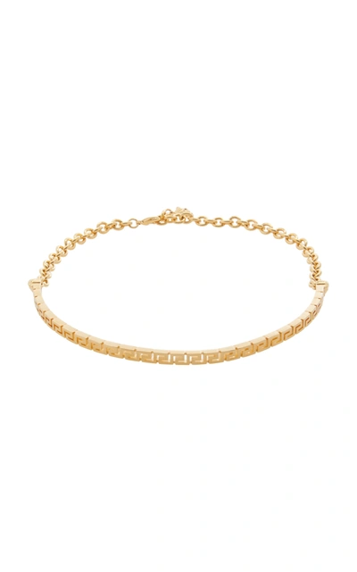 Shop Versace Greca Gold-tone Choker