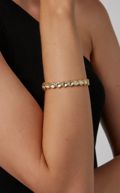 Shop Amrapali Kundan 18k Gold And Diamond Bracelet