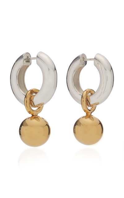 Shop Agmes Sonia Sterling-silver Gold Vermeil Earrings
