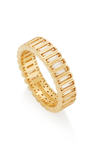 Shop Suzanne Kalan Inlay Collection 18k Yellow-gold Eternity Band