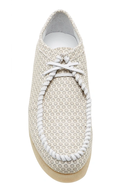 Shop By Walid Inno Printed Cotton-canvas Sneakers In Neutral