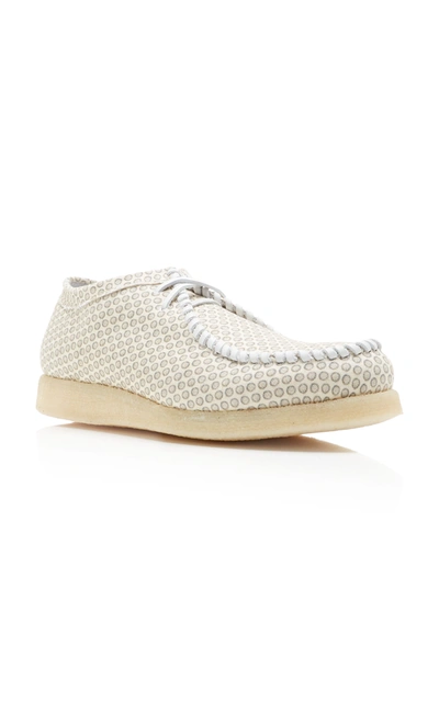 Shop By Walid Inno Printed Cotton-canvas Sneakers In Neutral