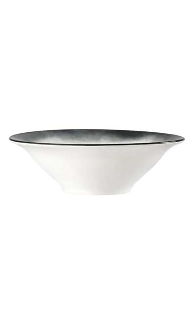 Shop Richard Ginori Ether Light; Bowl 17cm In Black,white