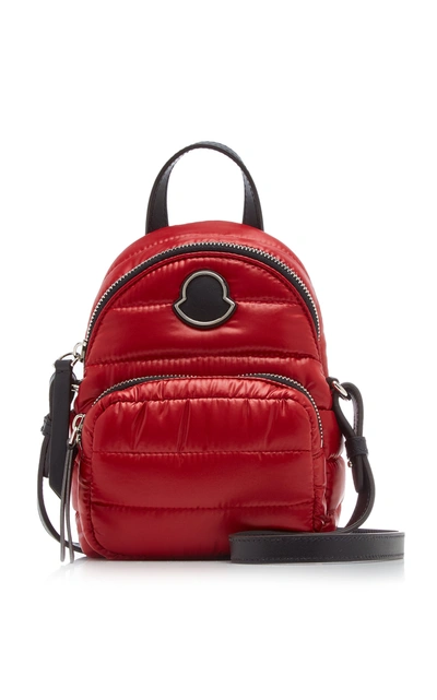 Shop Moncler Kilia Small Nylon Backpack In Red